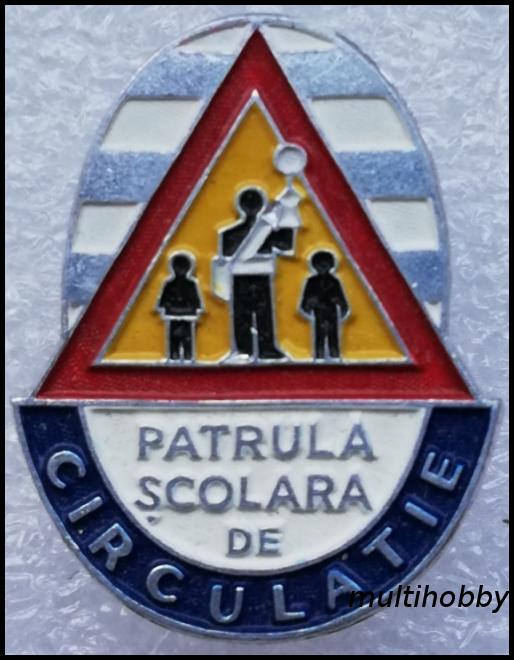 Insigna - Patrula scolara <br /> Circulatie