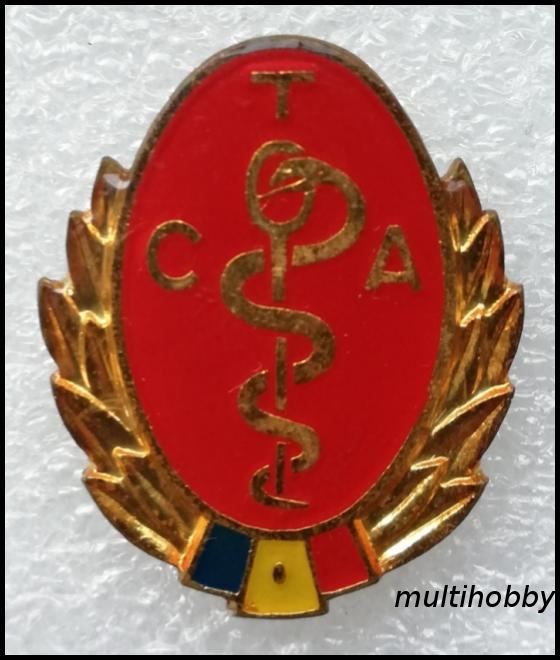 Insigna - CTA - Sanitar