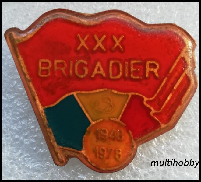 Insigna - UTC 1948-1978 <br /> XXX Brigadier