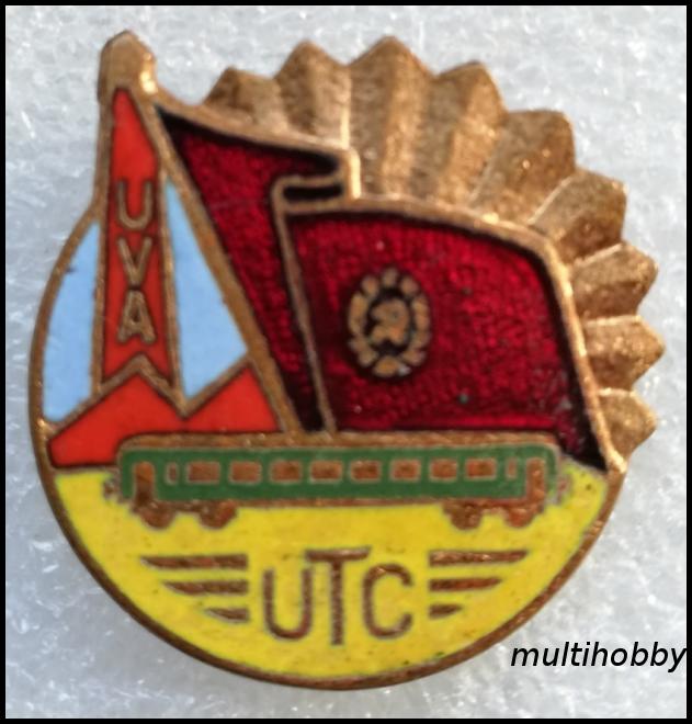 Insigna - UTC <br /> Uzina de vagoane Arad