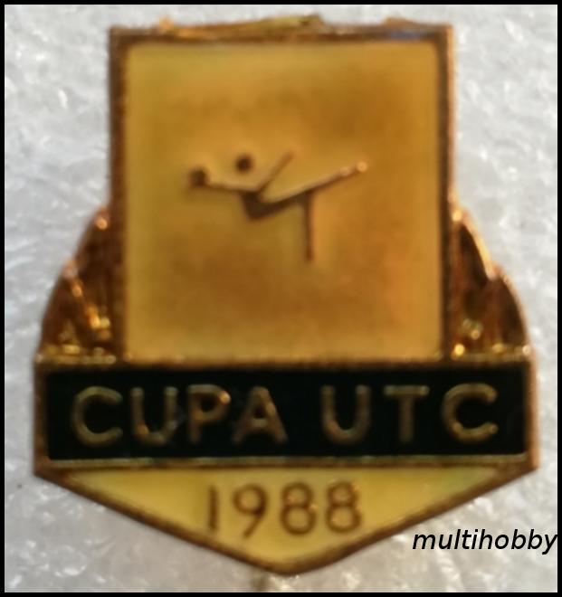 Insigna - 1988* <br /> Cupa UTC - Gimnastica ritmica
