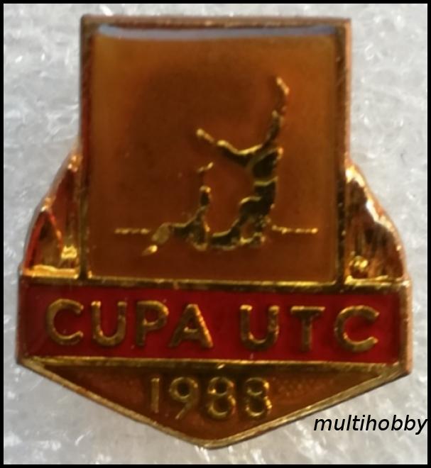 Insigna - 1988* <br /> Cupa UTC - Judo