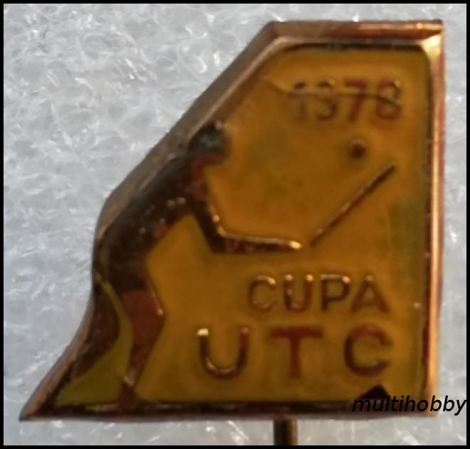 Insigna - 1978 <br /> Cupa UTC - Oina
