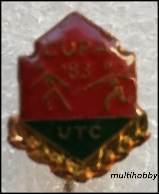 Insigna - 1983 <br /> Cupa UTC - Stafeta