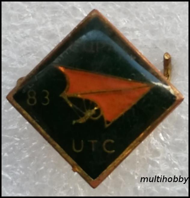 Insigna - 1983* <br /> Cupa UTC - Deltaplan