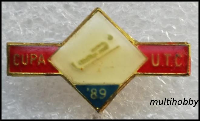 Insigna - 1989 <br /> Cupa UTC - Bob