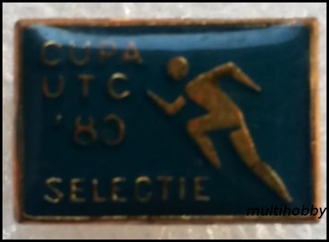 Insigna - 1980 <br /> Cupa UTC - Seletive <br /> Cros