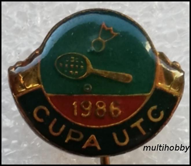 Insigna - 1986 <br /> Cupa UTC - Bennington