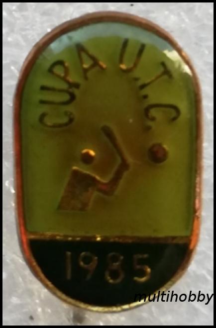 Insigna - 1985 <br /> Cupa UTC - Oina