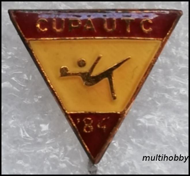 Insigna - 1984 <Br /> Cupa UTC - Gimnastica ritmica