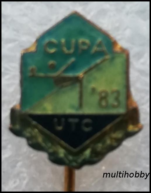 Insigna - 1983 <br /> Cupa UTC - Patinaj artistic