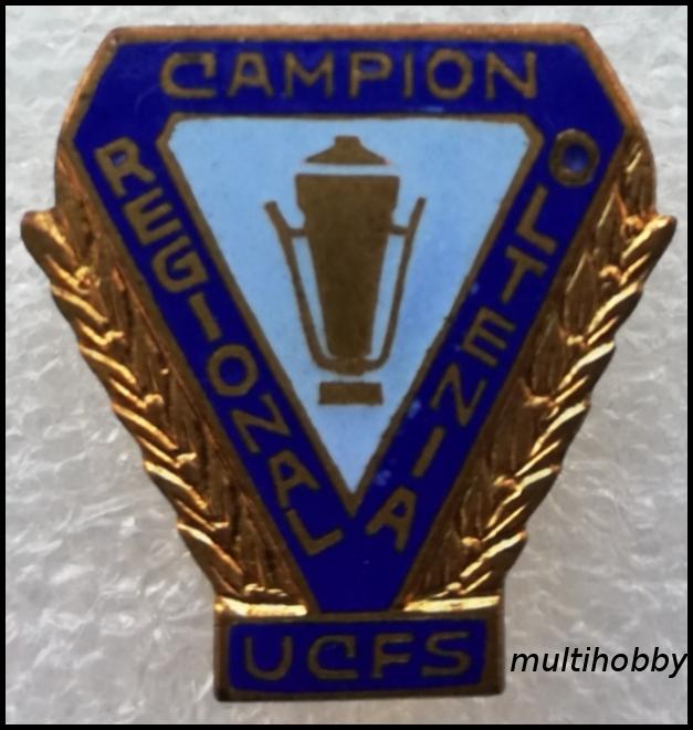 Insigna - UCFS <br /> Campion regional Oltenia