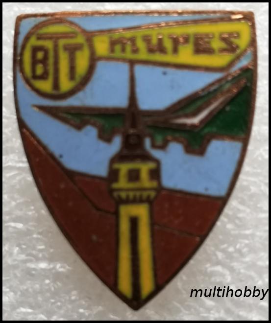 Insigna - Birorul de Turism pentru Tineret Mures