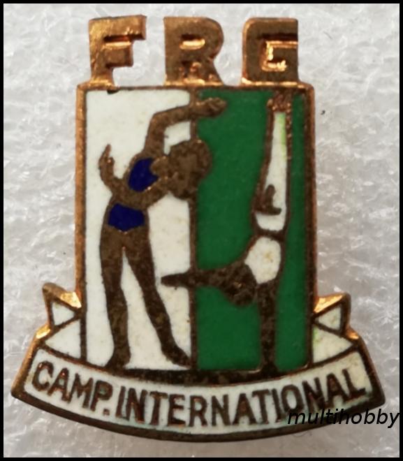 Insigna - Federatia Romana de gimnastica <br /> Campionatul international