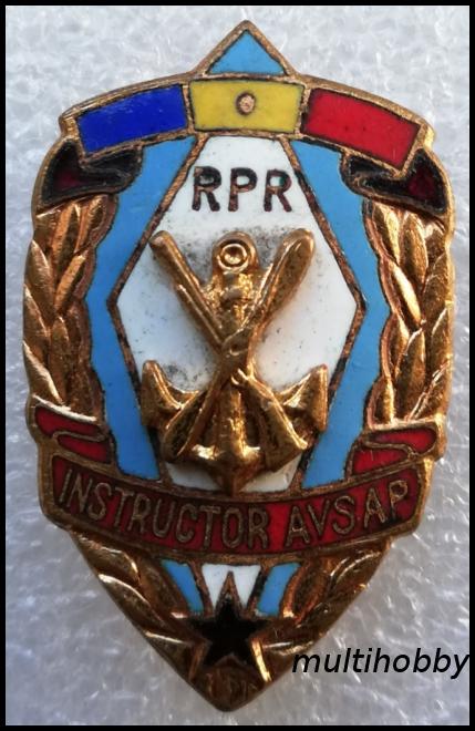 Insigna - AVSAP - Instroctor AVSAP