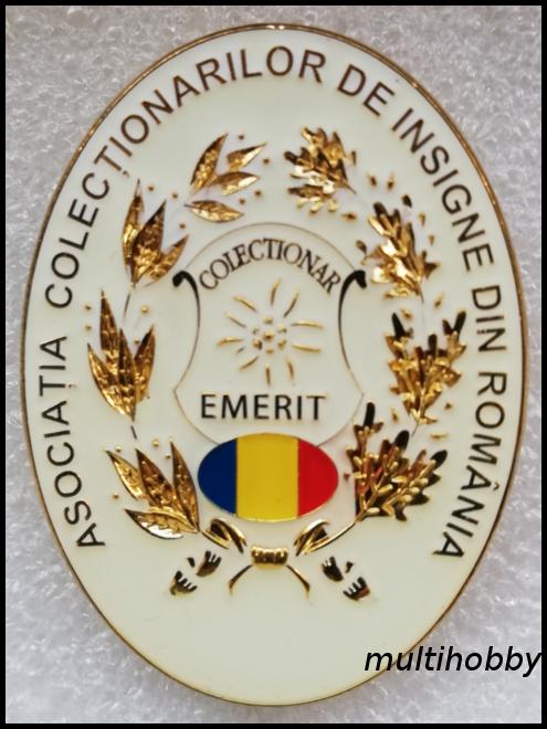 Insigna - Colectionar emerit <br /> ACIR