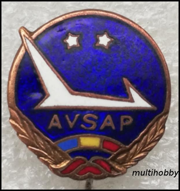 Insigna - AVSAP - Planorism Clasa B