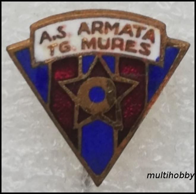 Insigna - ASA <br/> Asociatia Sportiva Arrmata <br /> Tg Mures