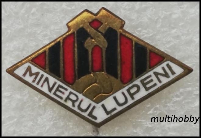 Insigna - Minerul Lupeni