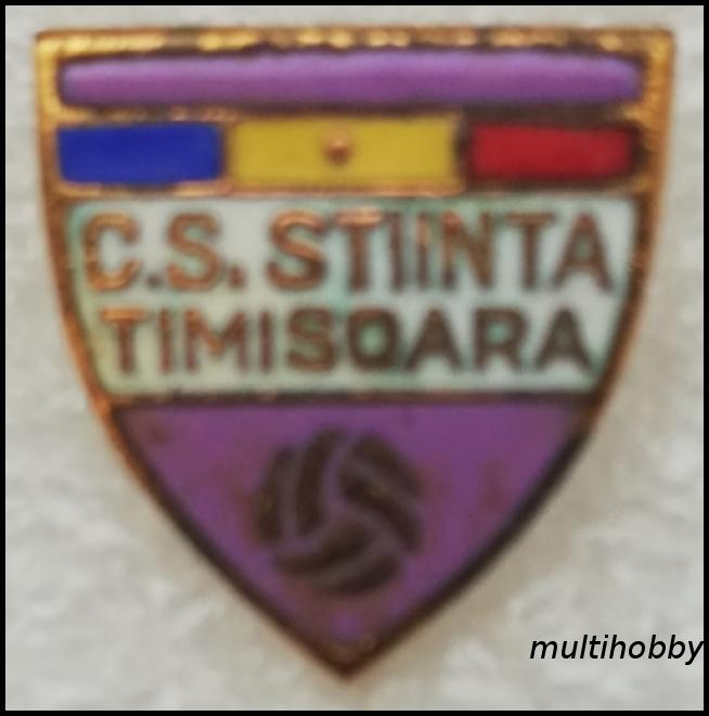 Insigna - Clubul sportiv Stiinta Timisoara