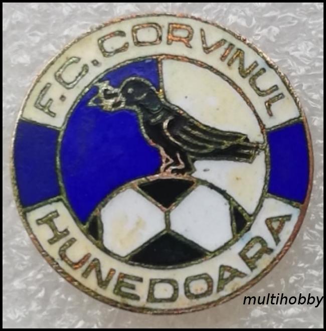 Insigna - Fotbal Club Corvinul Hunedoara