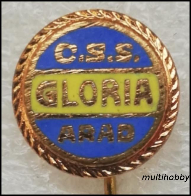 Insigna - Clubul Scolar Sportiv Gloria Arad