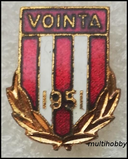 Insigna - Vointa <br /> 1951