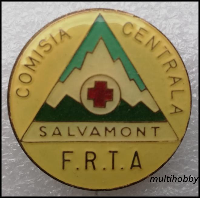 Insigna - Salvamont 02 <br /> Comisia generala F.R.T.A.