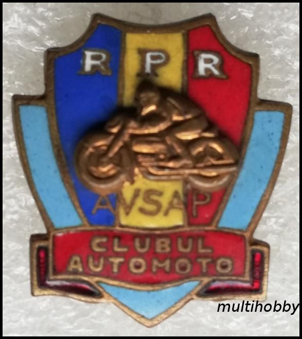 Insigna - AVSAP - Clubul AUTOMOTO