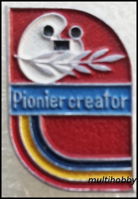 Insigna - Pionier creator