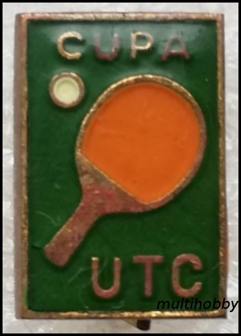 Insigna - Cupa UTC - Tenis de masa