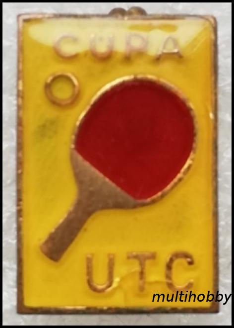 Insigna - Cupa UTC - Tenis de masa