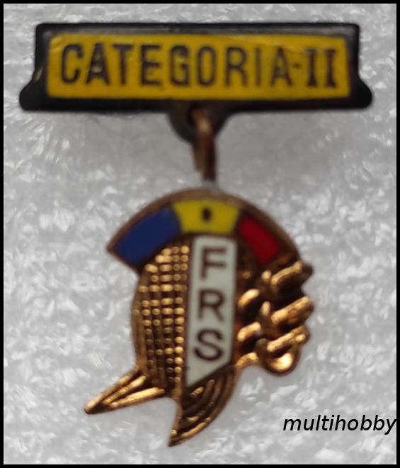 Insigna - Federatia Romana De Scrima <br/> Categoria II