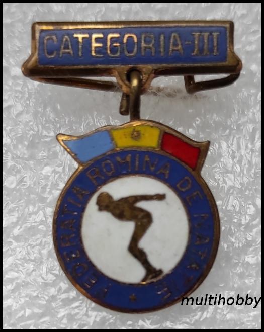 Insigna - Federatia Romana De Gimnastica