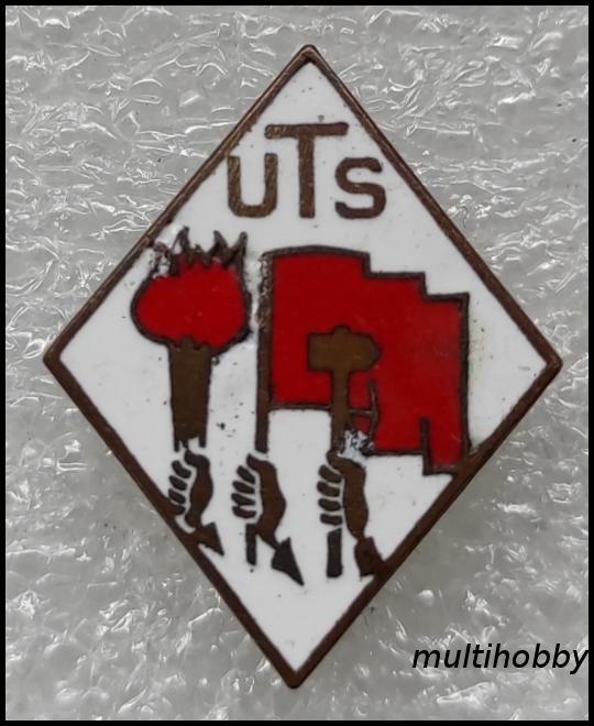 Insigna - UTS <br/> Uniunea Tineretului Socialist
