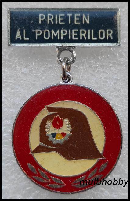 Insigna - *Medalie <Br /> Prieten Al Pompierilor
