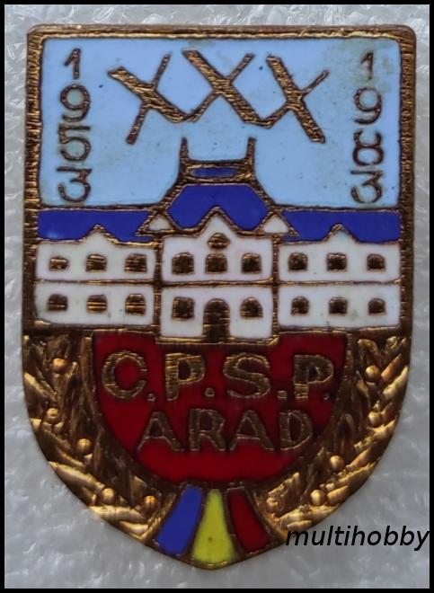 Insigna - C.P.S.P. Arad