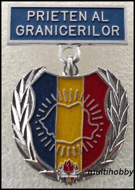 Insigna - *Medalie <Br /> Prieten Al Granicerilor