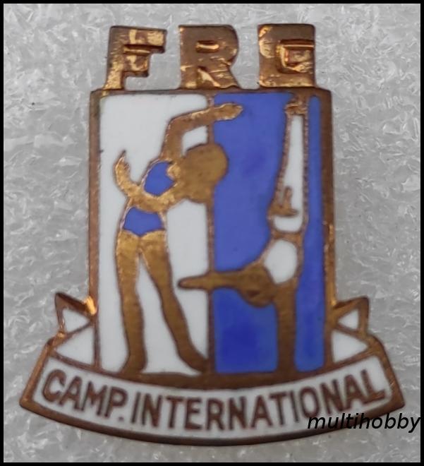 Insigna - Federatia Romana De Gimnastica Campionatul International