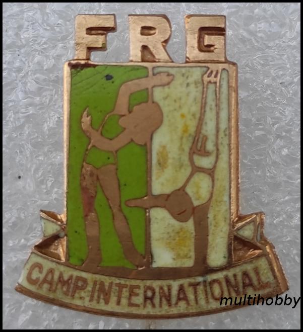 Insigna - Federatia Romana De Gimnastica Campionatul International