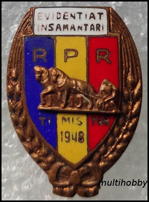 Insigne - Evidentiat insamantari