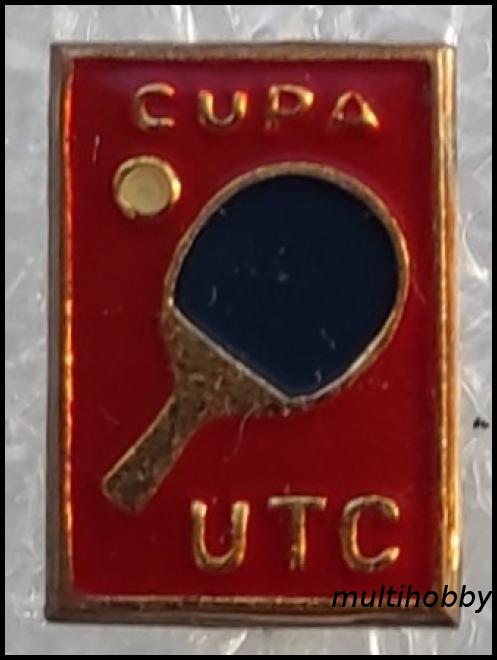 Insigna - Cupa UTC - Tenis De Masa