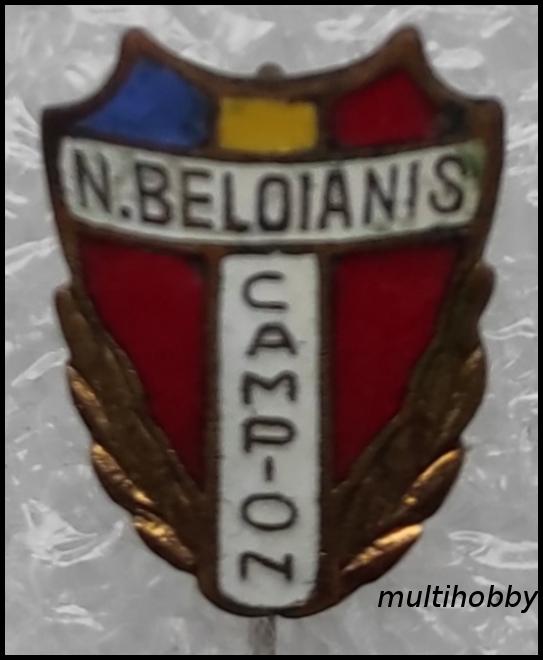 Insigna - Campion N. BELOIANIS