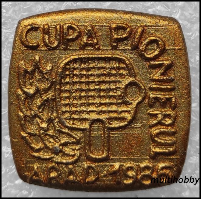 Insigne - Cupa pionierului<br/>Arad 1986