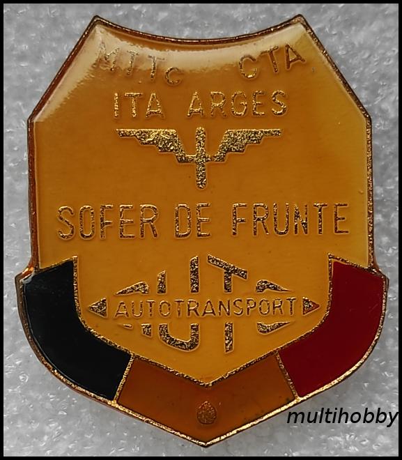 Insigne - Sofer de frunte<br/>ITA Arges