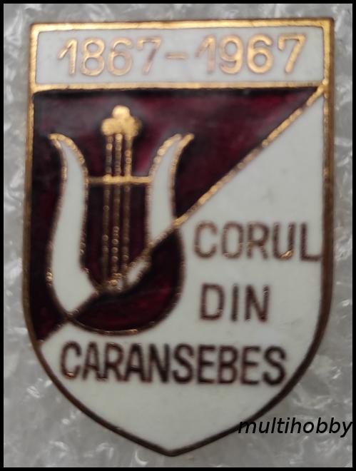 Insigna - Corul din Caransebes<br/>1867-1967