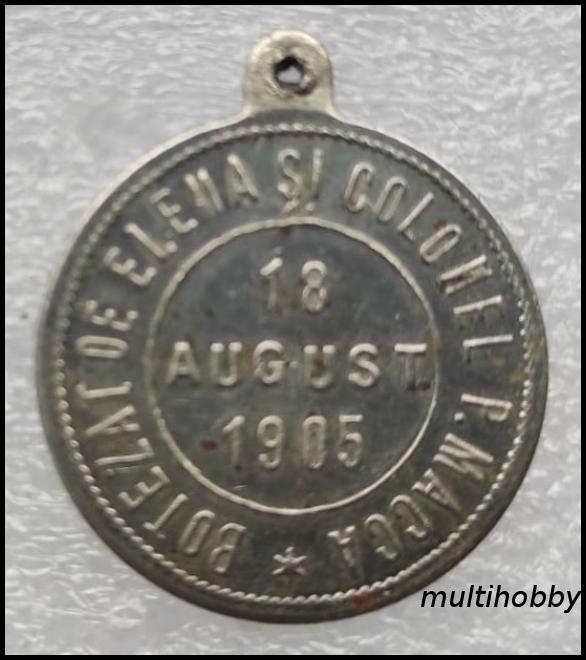Medalie - 1905<br/>Elena Maria Navraky<br/>Nascuta 27 Iulie 1905