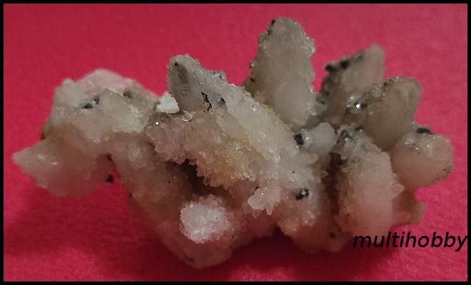 Mineral - Cuart Cactus doua generatii cu burnomit pe o parte