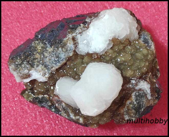 Mineral - Calcita pe 
Siderit pe baza de 
Blenda